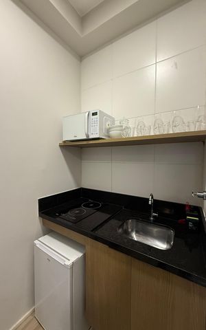 Studio para alugar com 24m², 1 quarto e sem vaga