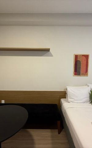 Studio para alugar com 24m², 1 quarto e sem vaga