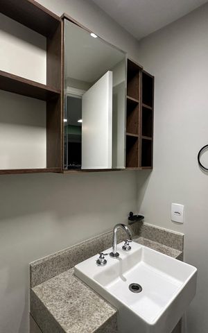 Apartamento para alugar com 69m², 2 quartos e 1 vaga Apartamento para alugar com 69m², 2 quartos e 1 vagaBanheiro Social