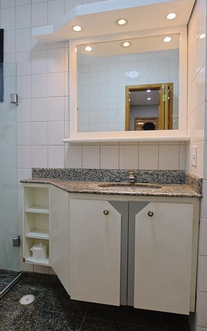 Apartamento à venda com 120m², 3 quartos e 2 vagasBanheiro do Quarto 3