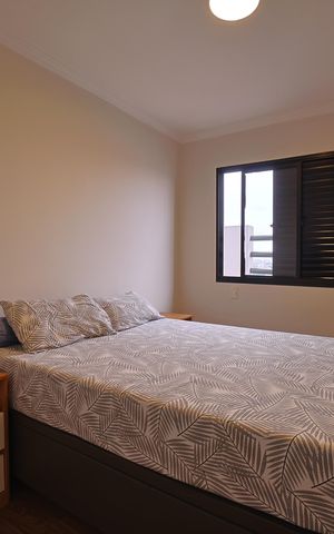 Apartamento à venda com 120m², 3 quartos e 2 vagasQuarto 3