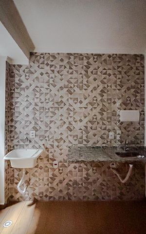 Apartamento para alugar com 36m², 1 quarto e 1 vagaCozinha e Área de Serviço