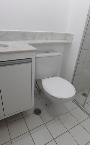 Apartamento para alugar com 82m², 3 quartos e 2 vagasBANHEIRO QUARTO Nº 3 - SUITE