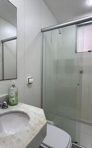 Apartamento para alugar com 80m², 2 quartos e 1 vaga Apartamento para alugar com 80m², 2 quartos e 1 vagaBanheiro Social