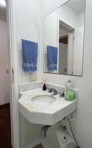Apartamento para alugar com 80m², 2 quartos e 1 vaga Apartamento para alugar com 80m², 2 quartos e 1 vagaBanheiro Social