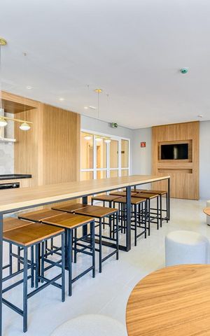 Studio para alugar com 28m², 1 quarto e sem vaga Studio para alugar com 28m², 1 quarto e sem vagaÁrea externa