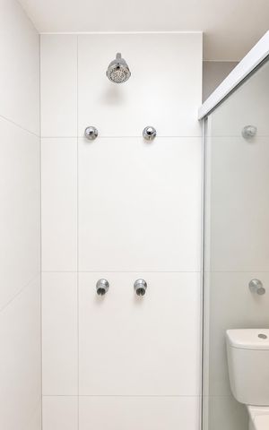 Studio para alugar com 28m², 1 quarto e sem vaga Studio para alugar com 28m², 1 quarto e sem vagaBanheiro