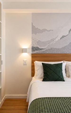 Studio para alugar com 28m², 1 quarto e sem vaga Studio para alugar com 28m², 1 quarto e sem vagaSala/Quarto