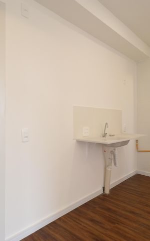 Apartamento para alugar com 32m², 2 quartos e sem vagaSala/Cozinha/Área de serviço 