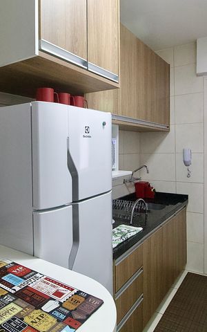 Apartamento para alugar com 56m², 1 quarto e sem vaga Apartamento para alugar com 56m², 1 quarto e sem vagaCozinha
