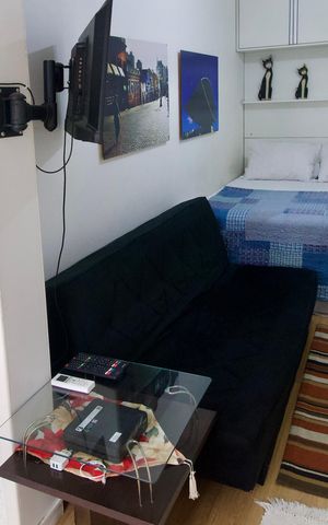 Apartamento para alugar com 56m², 1 quarto e sem vaga Apartamento para alugar com 56m², 1 quarto e sem vagaStudio