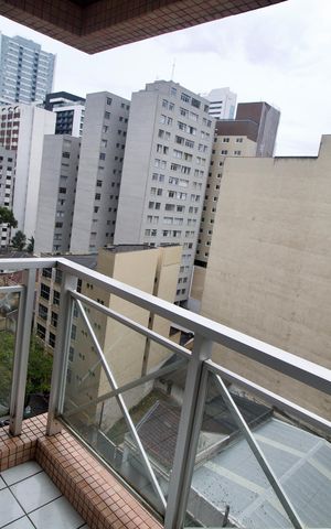 Apartamento para alugar com 32m², 1 quarto e 1 vaga Apartamento para alugar com 32m², 1 quarto e 1 vagaSacada