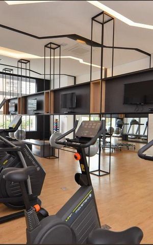 Studio para alugar com 28m², 1 quarto e 1 vaga Studio para alugar com 28m², 1 quarto e 1 vagaAcademia