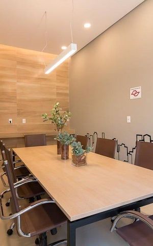 Studio para alugar com 28m², 1 quarto e 1 vaga Studio para alugar com 28m², 1 quarto e 1 vagaSala - Reunião