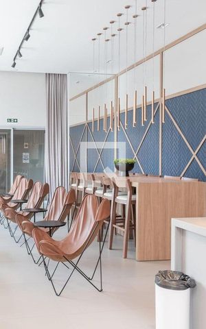 Studio para alugar com 28m², 1 quarto e 1 vaga Studio para alugar com 28m², 1 quarto e 1 vagaÁrea comum - Salão de festas