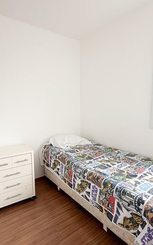Apartamento para alugar com 46m², 2 quartos e 1 vaga Apartamento para alugar com 46m², 2 quartos e 1 vagaQuarto
