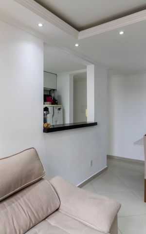 Apartamento à venda com 48m², 2 quartos e 1 vaga Apartamento à venda com 48m², 2 quartos e 1 vagaSala