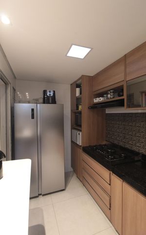 Apartamento à venda com 64m², 2 quartos e 1 vagaCozinha