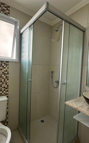 Apartamento para alugar com 150m², 3 quartos e 1 vaga Apartamento para alugar com 150m², 3 quartos e 1 vagaBanheiro da Suíte