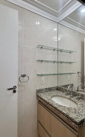 Apartamento para alugar com 126m², 3 quartos e 3 vagas Apartamento para alugar com 126m², 3 quartos e 3 vagasBanheiro Suíte 3