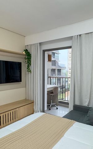 Studio para alugar com 32m², 1 quarto e sem vaga Studio para alugar com 32m², 1 quarto e sem vagaStudio