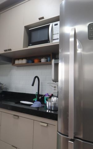 Apartamento à venda com 37m², 2 quartos e sem vagaCozinha