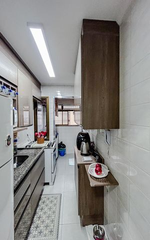 Apartamento à venda com 61m², 3 quartos e 1 vagaCozinha