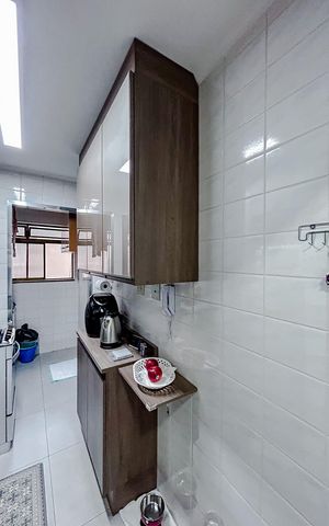 Apartamento à venda com 61m², 3 quartos e 1 vagaCozinha