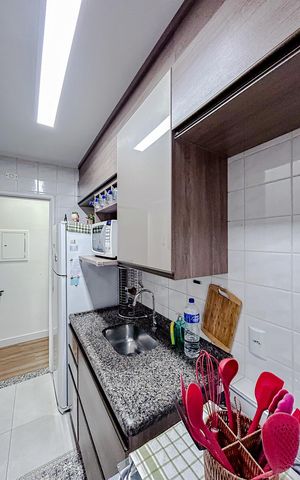 Apartamento à venda com 61m², 3 quartos e 1 vagaCozinha