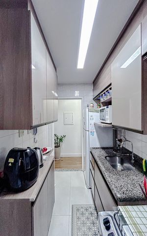 Apartamento à venda com 61m², 3 quartos e 1 vagaCozinha