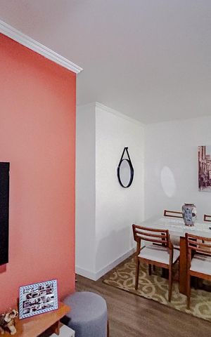 Apartamento à venda com 61m², 3 quartos e 1 vagaSala