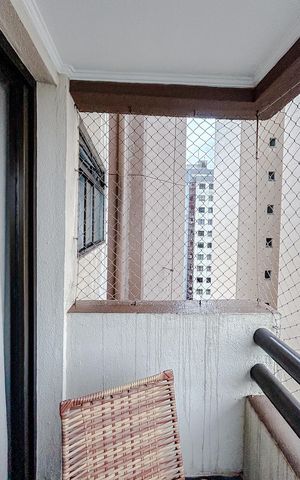 Apartamento à venda com 61m², 3 quartos e 1 vagaVaranda