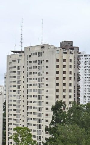 Apartamento para alugar com 70m², 3 quartos e 2 vagasVista do Quarto 2