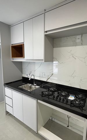 Apartamento para alugar com 49m², 2 quartos e sem vagaCozinha