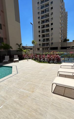 Apartamento para alugar com 49m², 2 quartos e sem vagaÁrea comum - Piscina