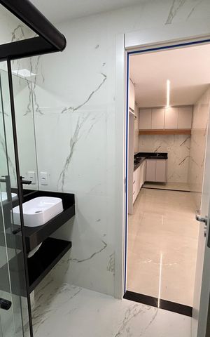 Apartamento para alugar com 49m², 2 quartos e sem vagaBanheiro