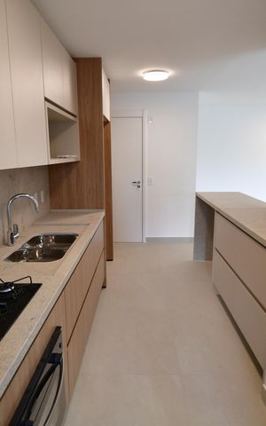 Apartamento para alugar com 130m², 3 quartos e 2 vagasCozinha