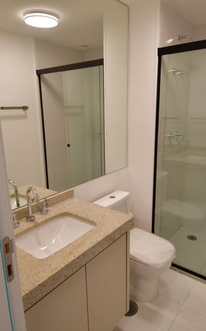 Apartamento para alugar com 130m², 3 quartos e 2 vagasBanheiro Suíte