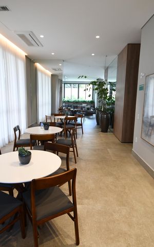 Apartamento para alugar com 130m², 3 quartos e 2 vagasÁrea comum - Salão de festas