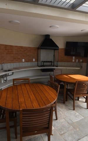Apartamento para alugar com 130m², 3 quartos e 2 vagasÁrea comum - Churrasqueira