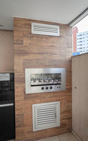 Apartamento para alugar com 65m², 2 quartos e 1 vagaÁrea gourmet