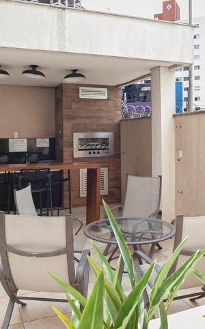 Apartamento para alugar com 65m², 2 quartos e 1 vagaÁrea gourmet