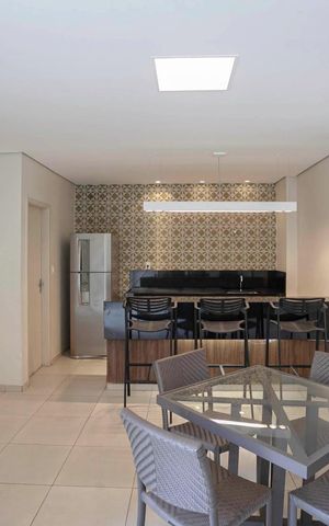 Apartamento para alugar com 65m², 2 quartos e 1 vagaÁrea comum - Salão de festas
