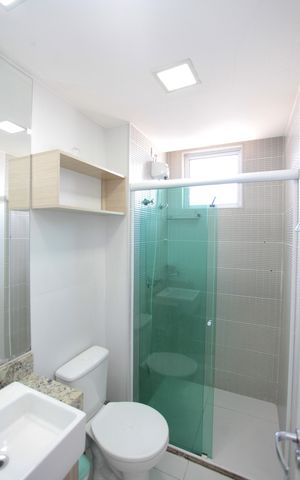 Apartamento para alugar com 75m², 3 quartos e 2 vagasBanheiro Social