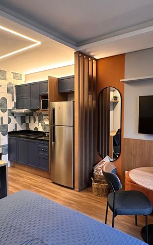 Studio para alugar com 25m², 1 quarto e sem vaga