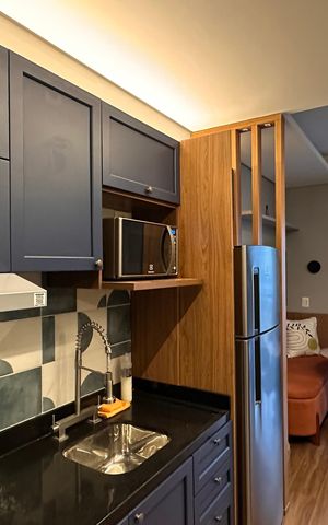 Studio para alugar com 25m², 1 quarto e sem vaga
