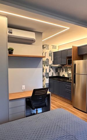 Studio para alugar com 25m², 1 quarto e sem vaga