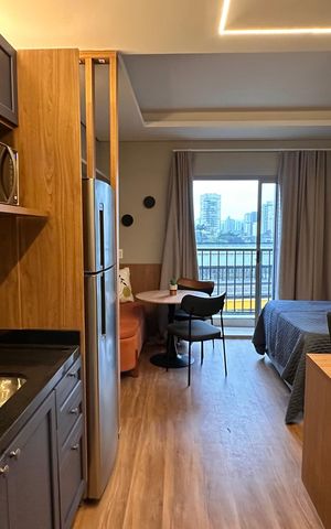 Studio para alugar com 25m², 1 quarto e sem vaga