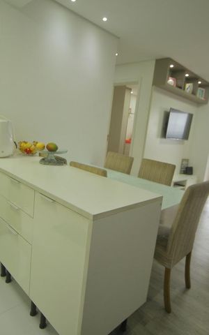 Apartamento à venda com 54m², 2 quartos e 1 vagaCozinha 