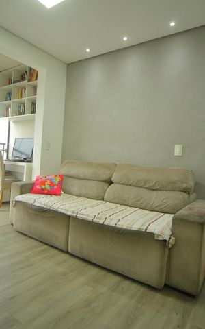 Apartamento à venda com 54m², 2 quartos e 1 vagaSala 